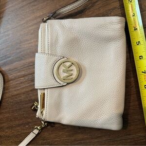 Michael Kors Cream Crossbody Bag